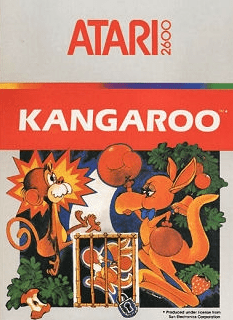 Jeux Vidéo Kangaroo Atari 2600